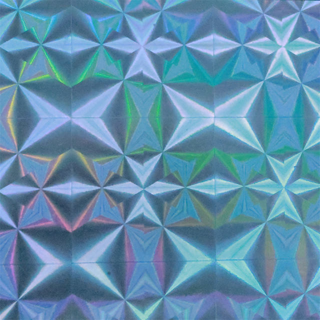 Holographic laser paper