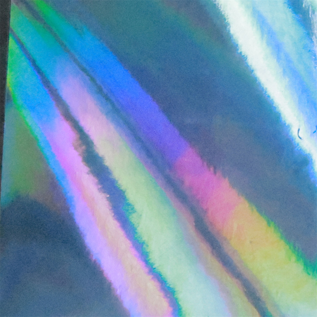 Holographic laser paper