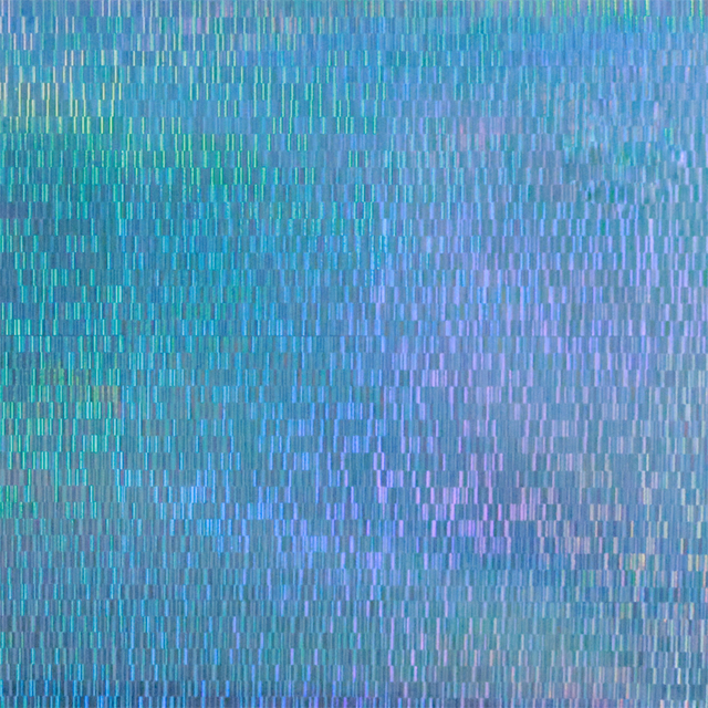 Holographic laser paper