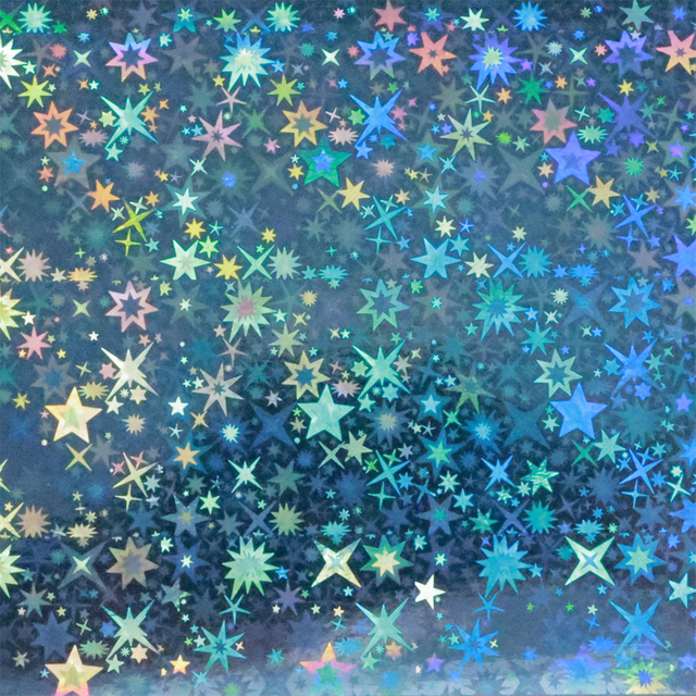 Holographic laser paper