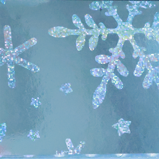 Holographic laser paper