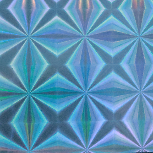 Holographic laser paper