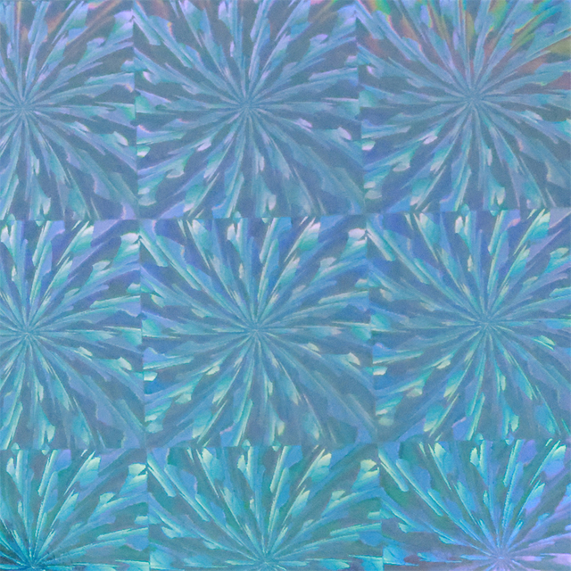 Holographic laser paper