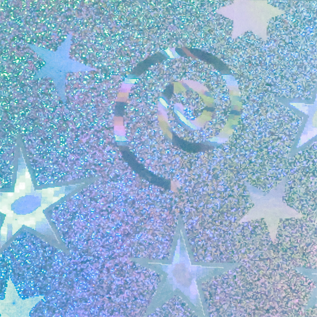 Holographic laser paper