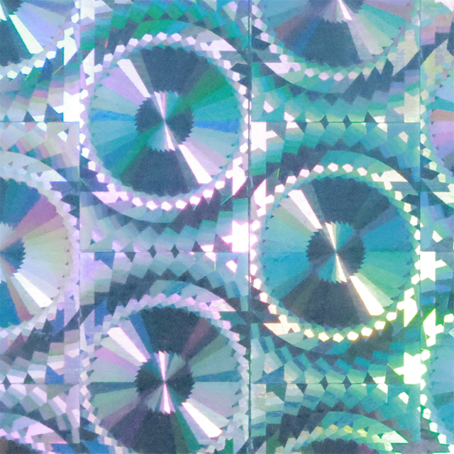 Holographic laser paper