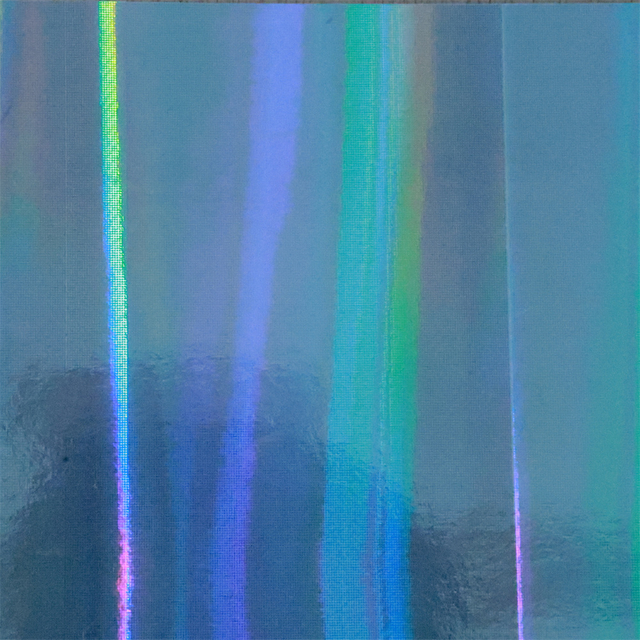 Holographic laser paper