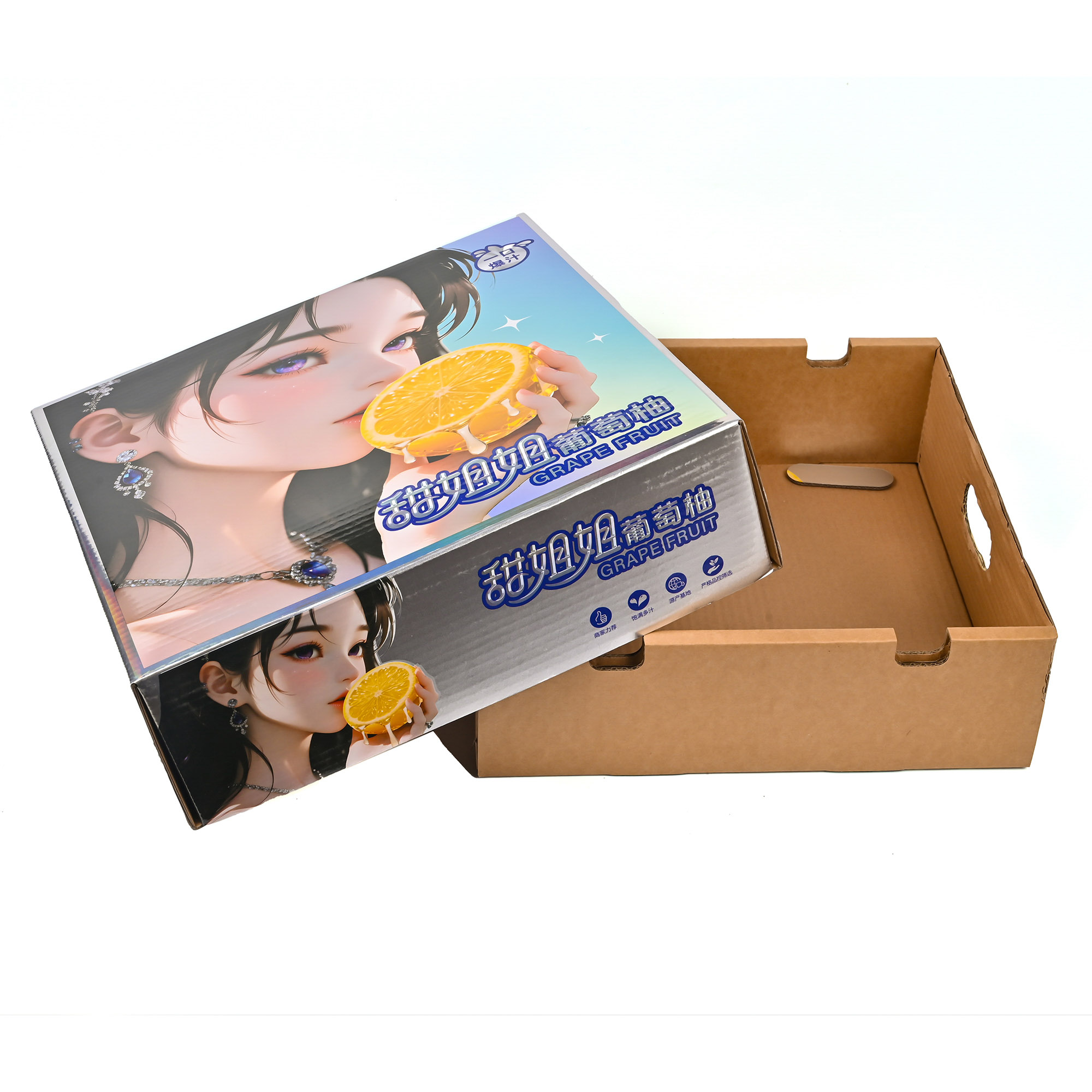 Holographic Corruagted Paper Box