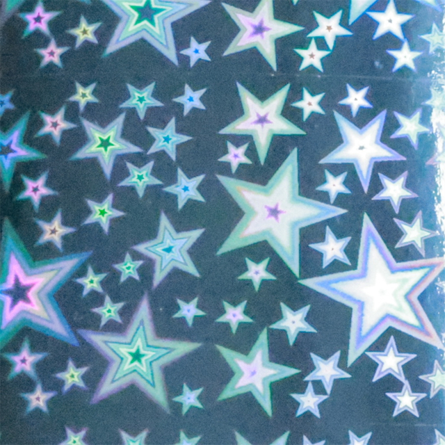 Holographic laser paper