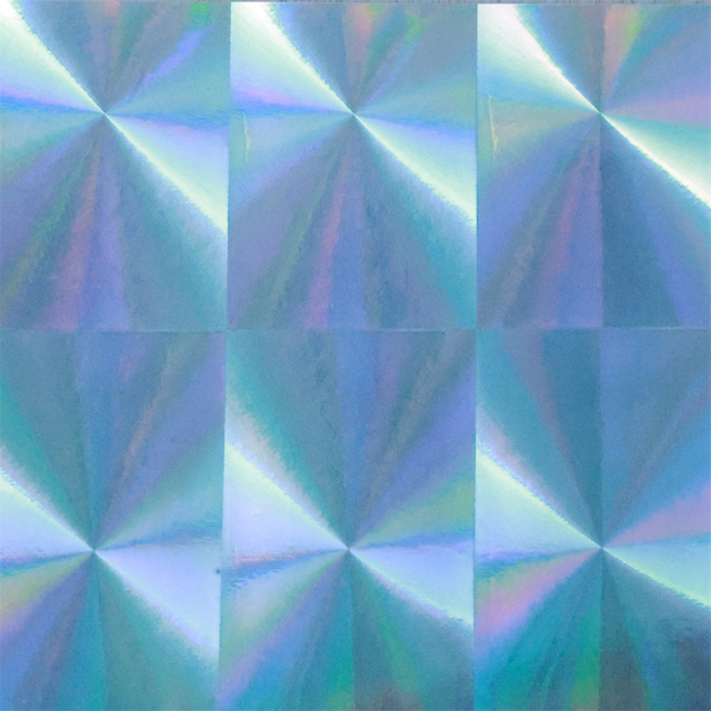 Holographic laser paper