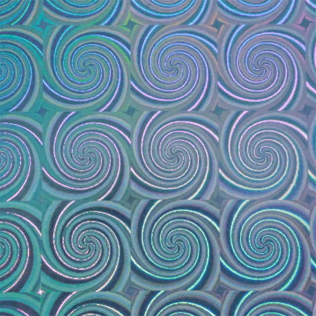 Holographic laser paper