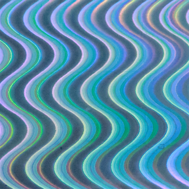 Holographic laser paper