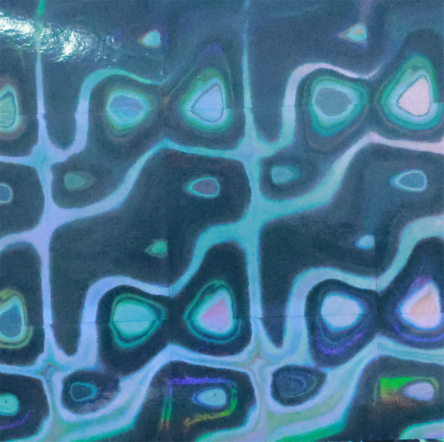 Holographic laser paper