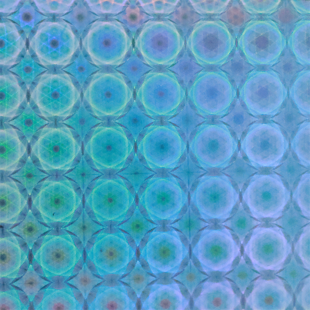 Holographic laser paper