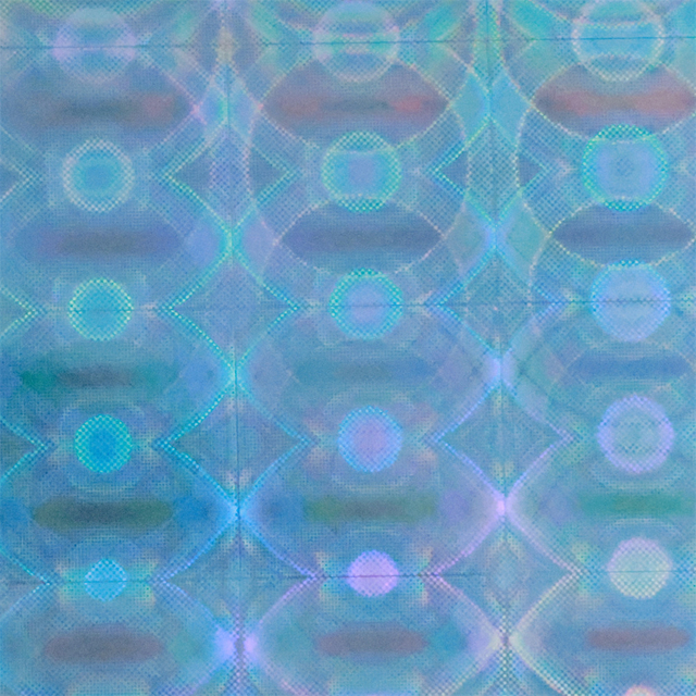 Holographic laser paper