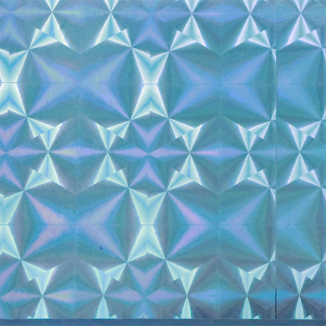 Holographic laser paper