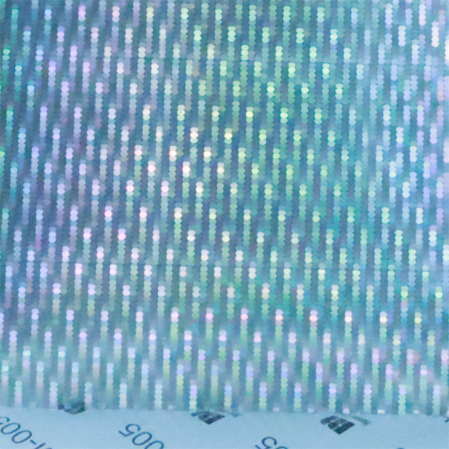 Holographic laser paper
