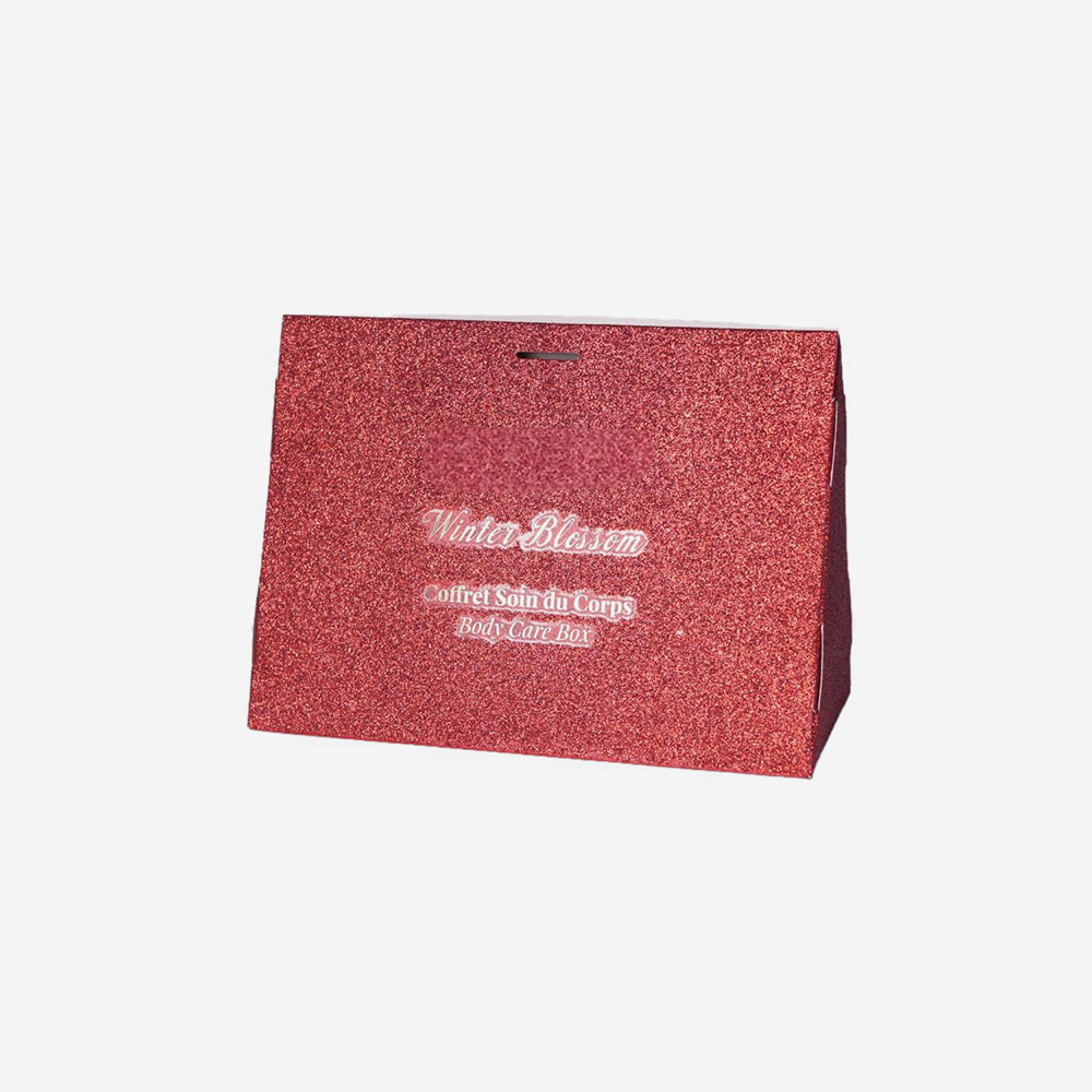 Metallic Glitter Paper Box