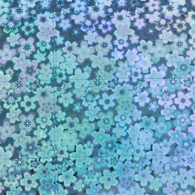 Holographic laser paper