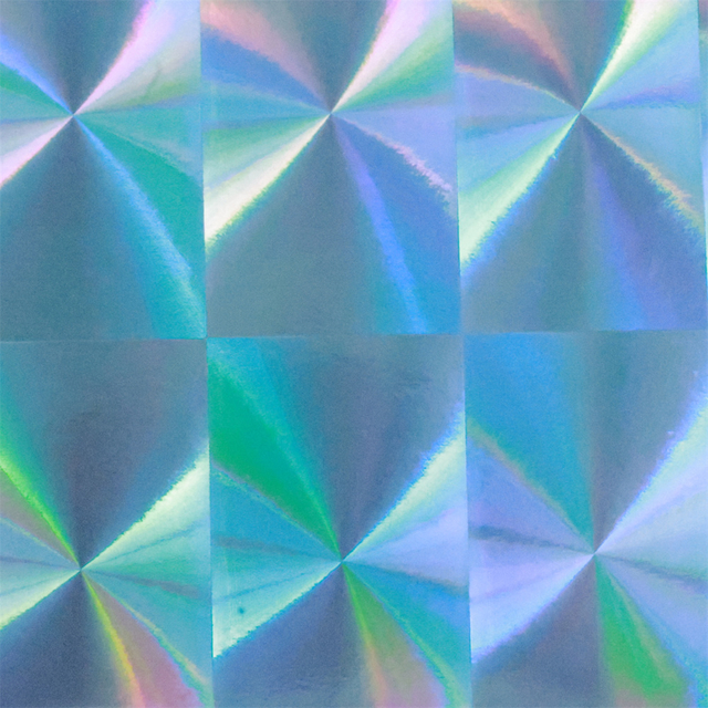 Holographic laser paper