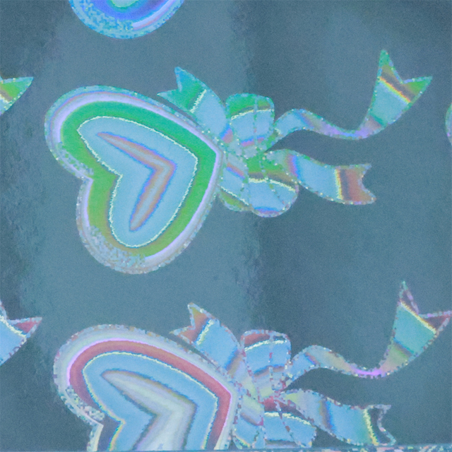 Holographic laser paper