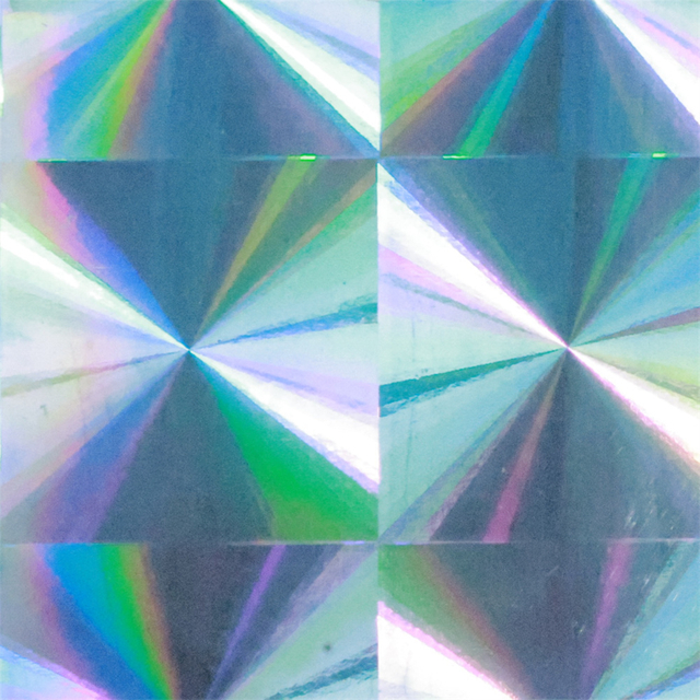Holographic laser paper