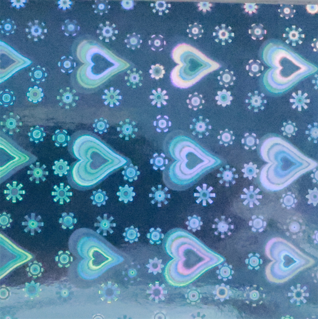 Holographic laser paper