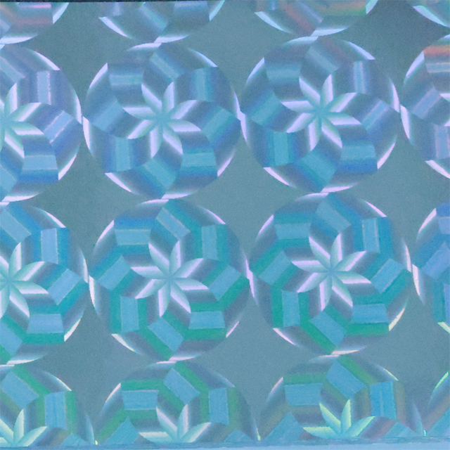 Holographic laser paper