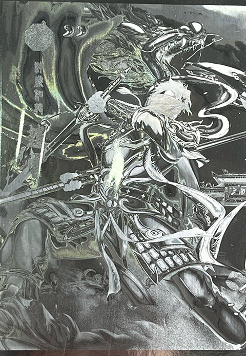 positioning film paper